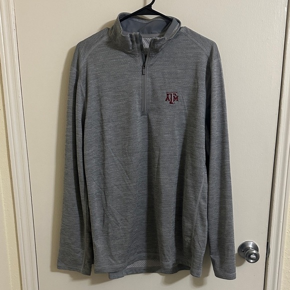 EUC Vineyard Vines Performance Men’s Texas A&M Aggie Quarter Zip Pullover XL - Picture 1 of 5